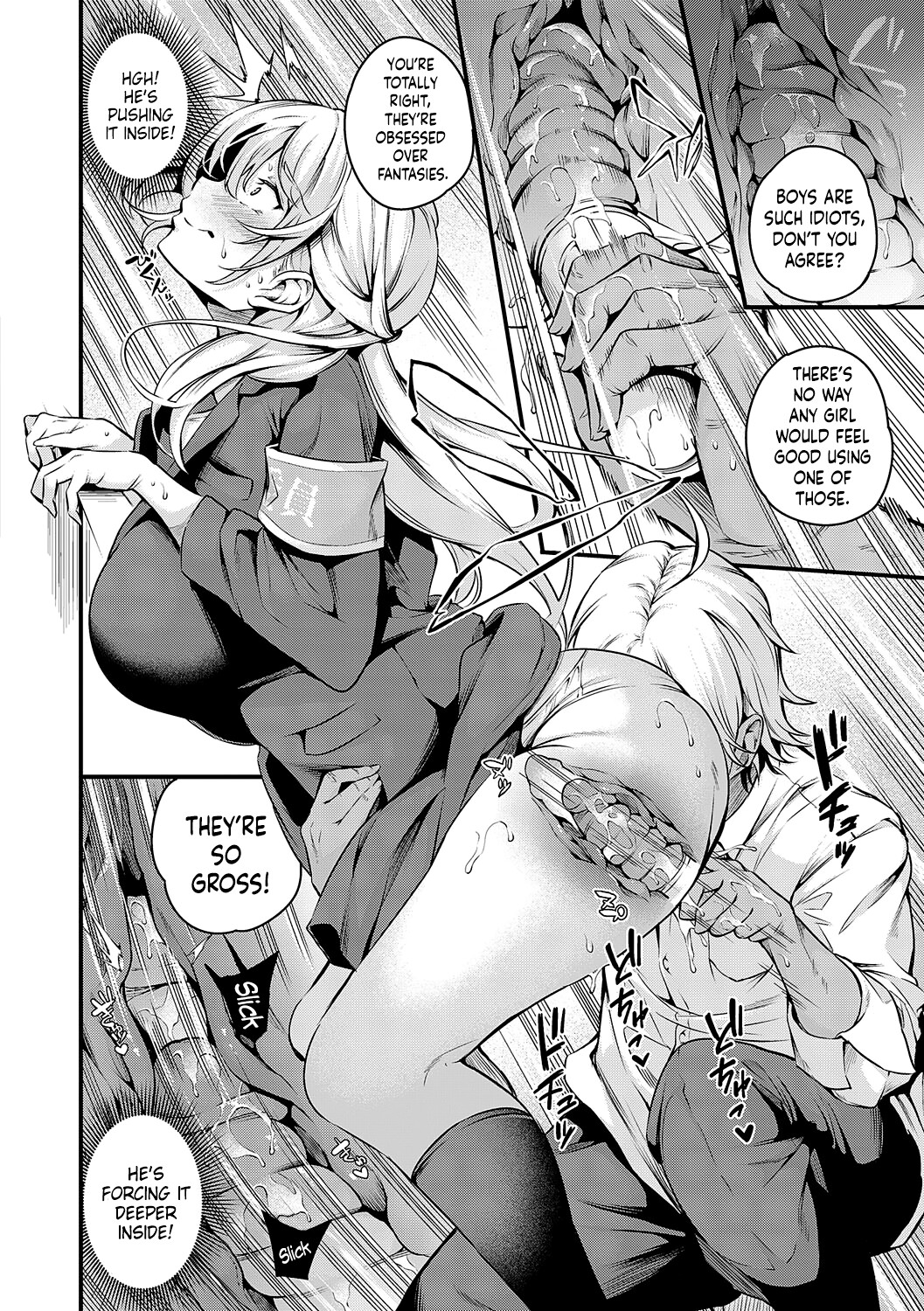 Hentai Manga Comic-The Defeat of Ichijou From The Disciplinary Committee (Mesutoiro)-Read-8